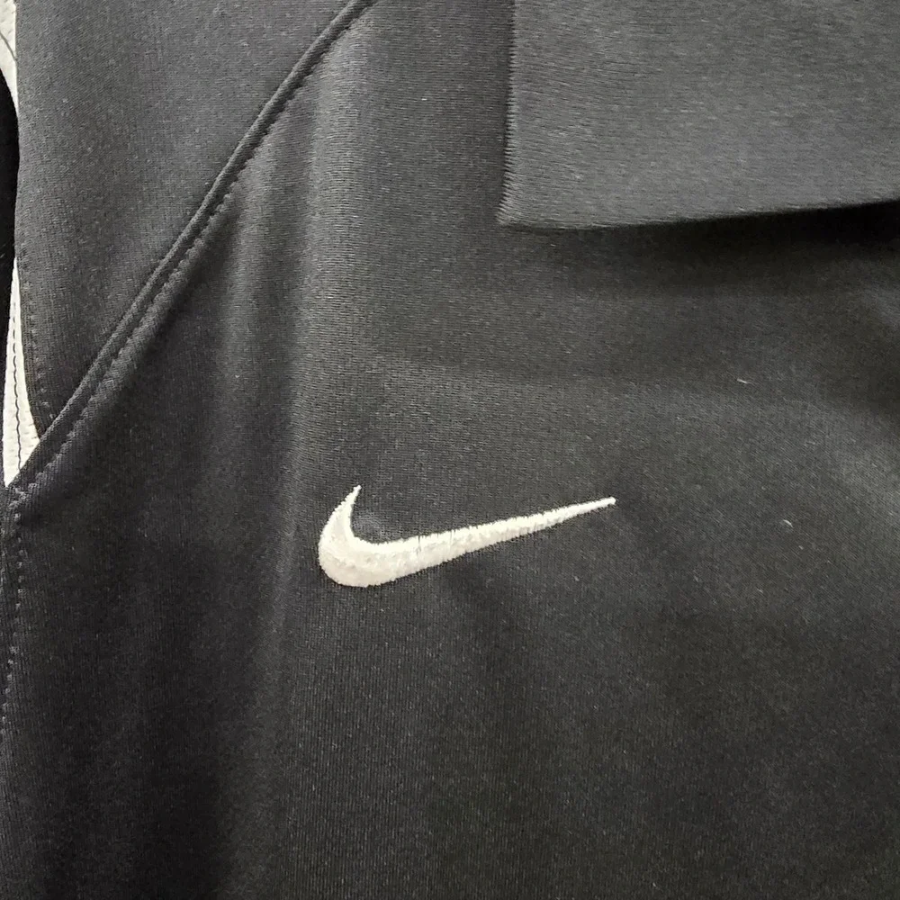 NNU Nike Dri-FIT Mens Polo Shirt Black NN Baseball Athletic Short Sleeve‎ XL